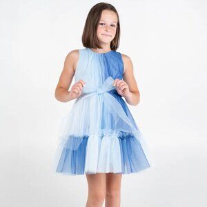 Zoë Ltd blue and white dress, size 10